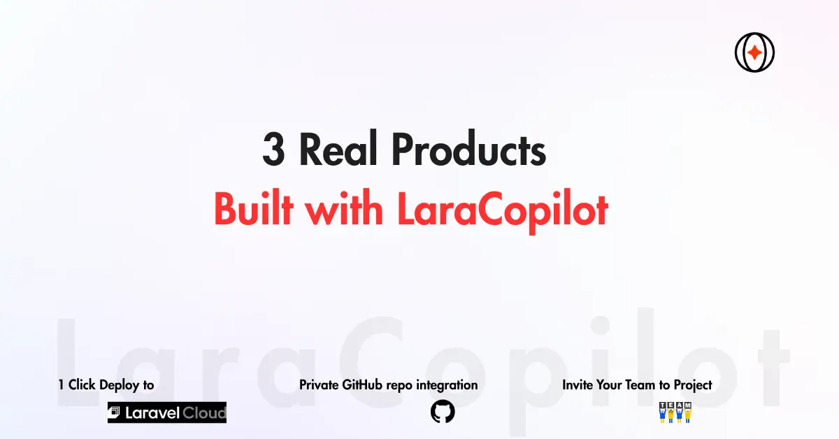 3 Real Products Built with LaraCopilot
