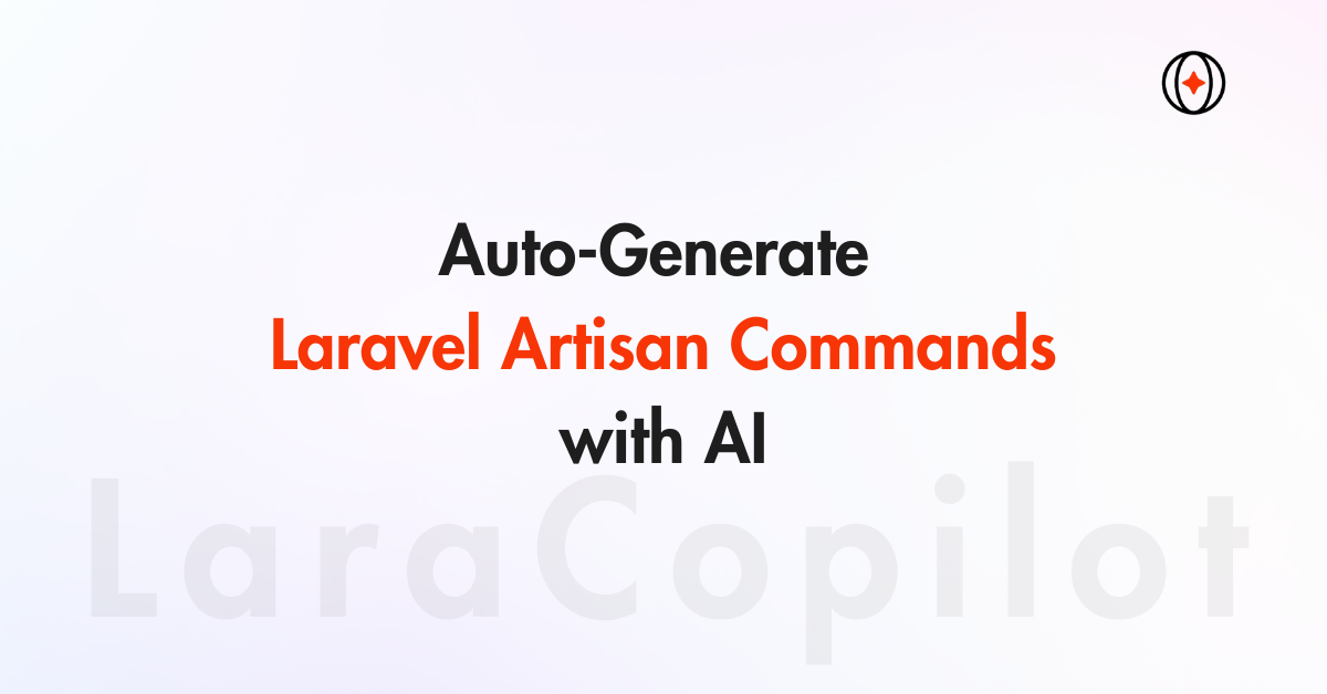 Auto-Generate Laravel Artisan Commands with AI