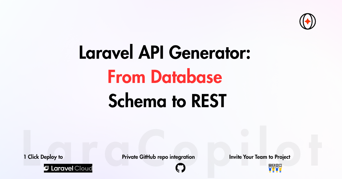 Laravel API Generator: From Database Schema to REST