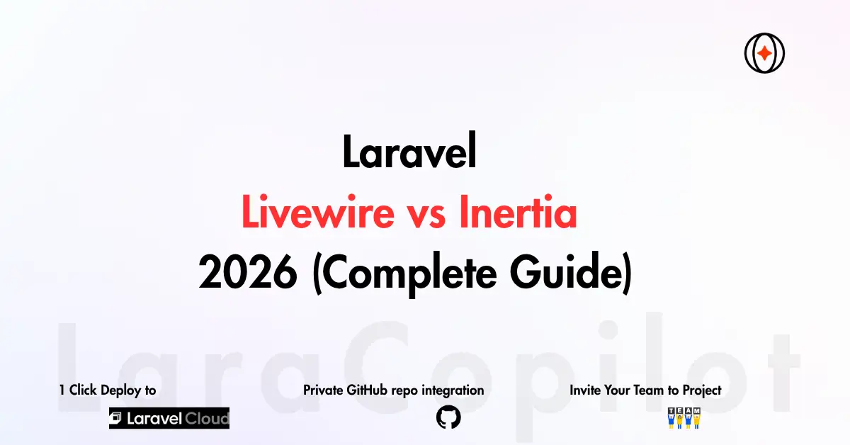 Laravel Livewire vs Inertia 2026: Complete Comparison