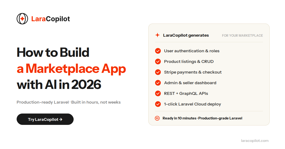 How to Build a Marketplace App with AI in 2026