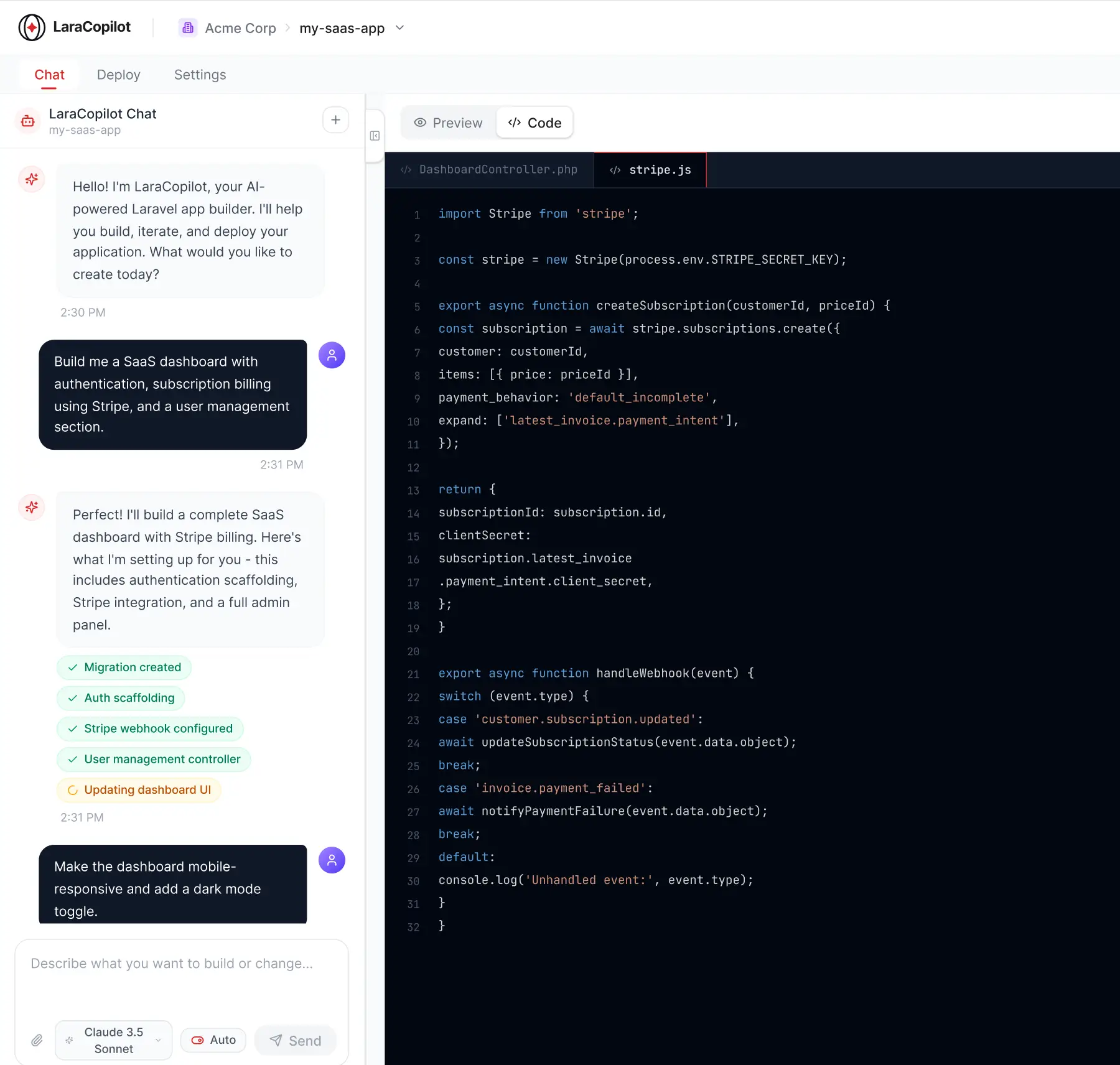 Review & refine the code