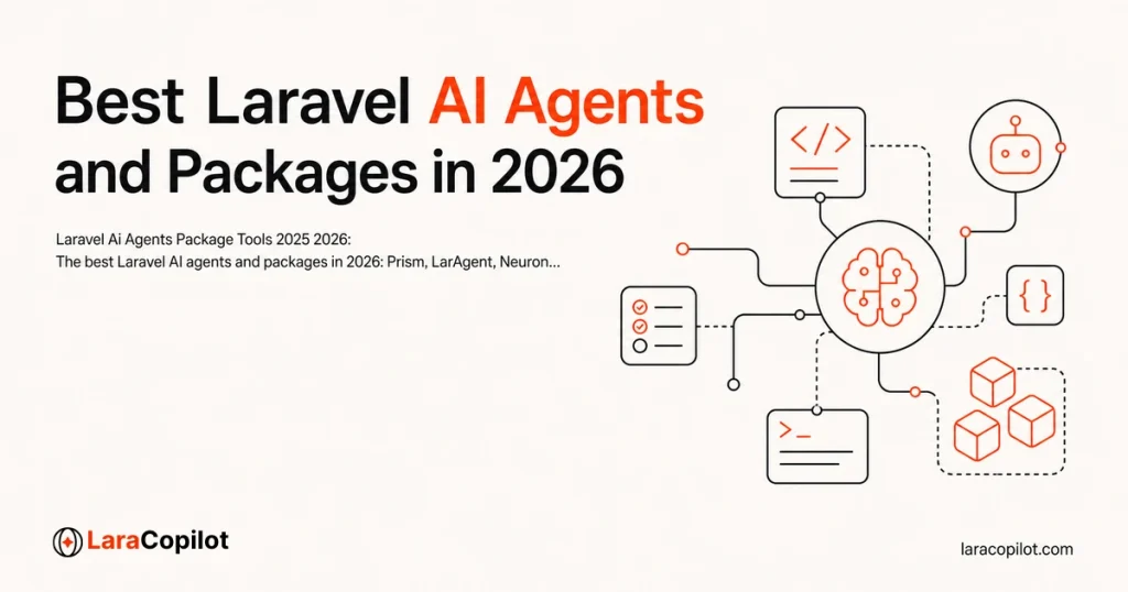 Laravel Ai Agents Package Tools 2025 2026: The best Laravel AI agents and packages in 2026: Prism, LarAgent, Neuron AI, LLPhant, and Laravel Boost. Compare the.