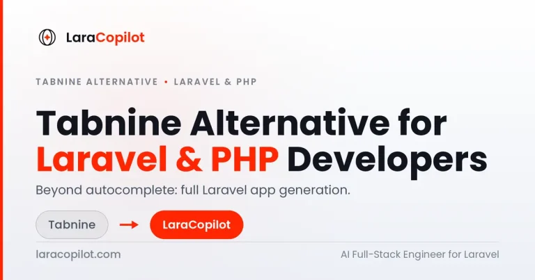 tabnine alternative laravel